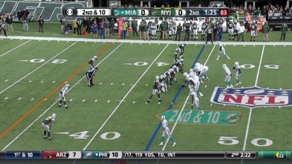 QB Tannehill to TE Clay, 28-yd, pass