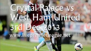 Live Football Crystal Palace vs West Ham Uni