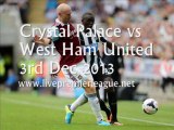 Live Football Crystal Palace vs West Ham Uni