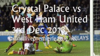 BARLCLAYS PL Crystal Palace vs West Ham Uni Live Coverage
