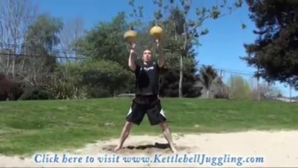 Double Kettlebell Juggling Advanced Skills