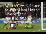 Live Football Crystal Palace vs West Ham Uni