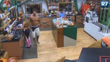 Beijinho de "Bom dia"