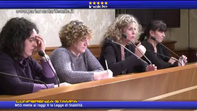 Legge Stabilità: le proposte M5S e gli emendamenti vergogna dei partiti - diretta streaming - MoVimento 5 Stelle