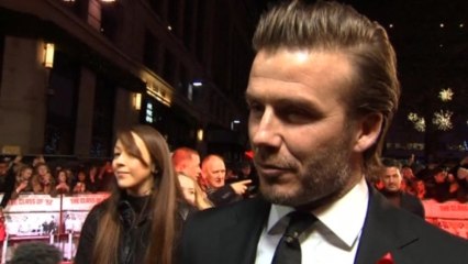 Beckham turns out for The Class of '92 premiere