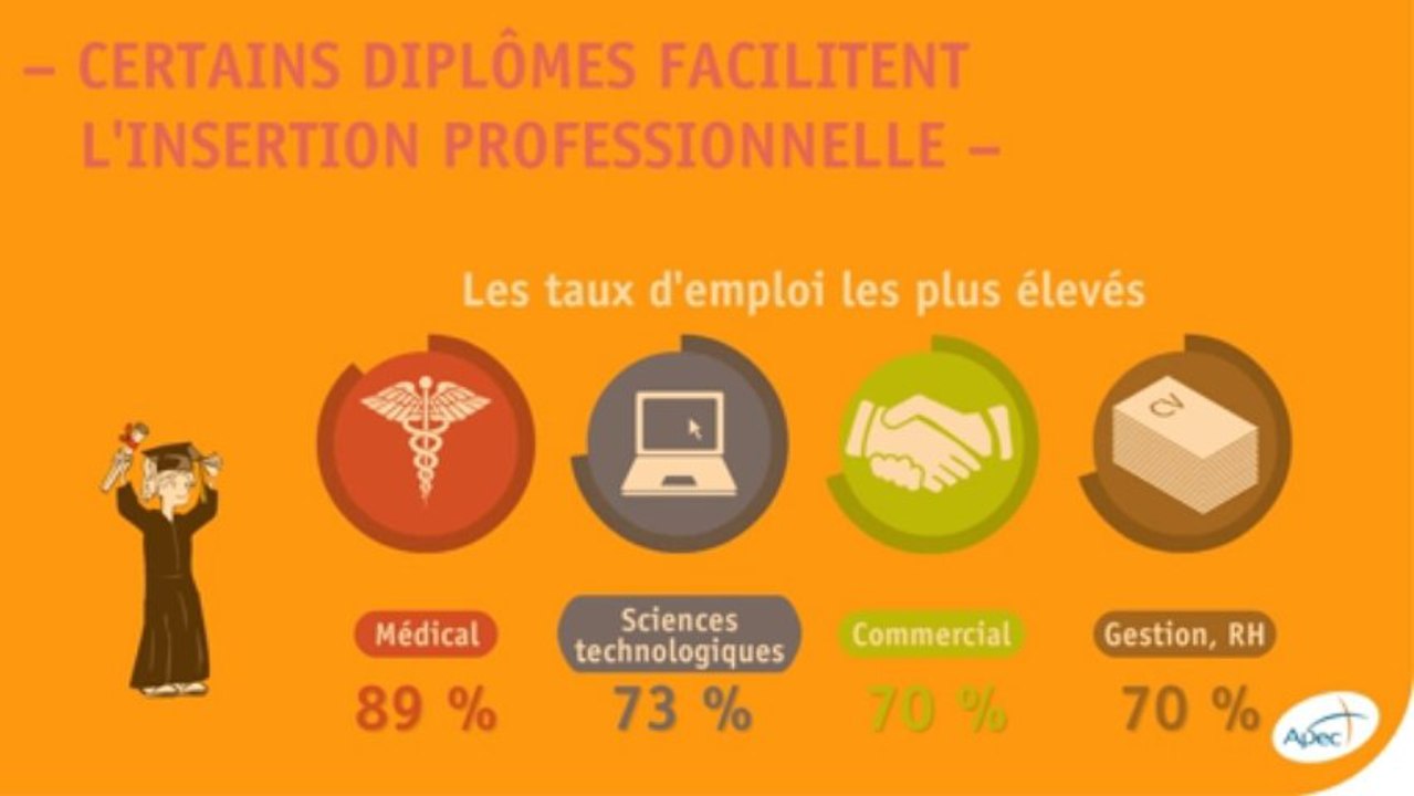 Quelle situation professionnelle pour les diplômés de la promotion 2012 ?
