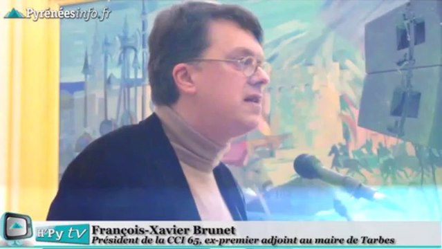 [TARBES] Municipales 2014 FX Brunet et G Craspay soutiennent G Trémège (29 novembre 2013)