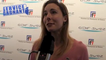 FFT - Alizé Cornet et l'opération "Grandes Soeurs"