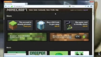 Minecraft premium account daily & youtube video 10