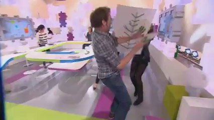 Bataille de peinture sur le plateau des Maternelles (02/12/2013)