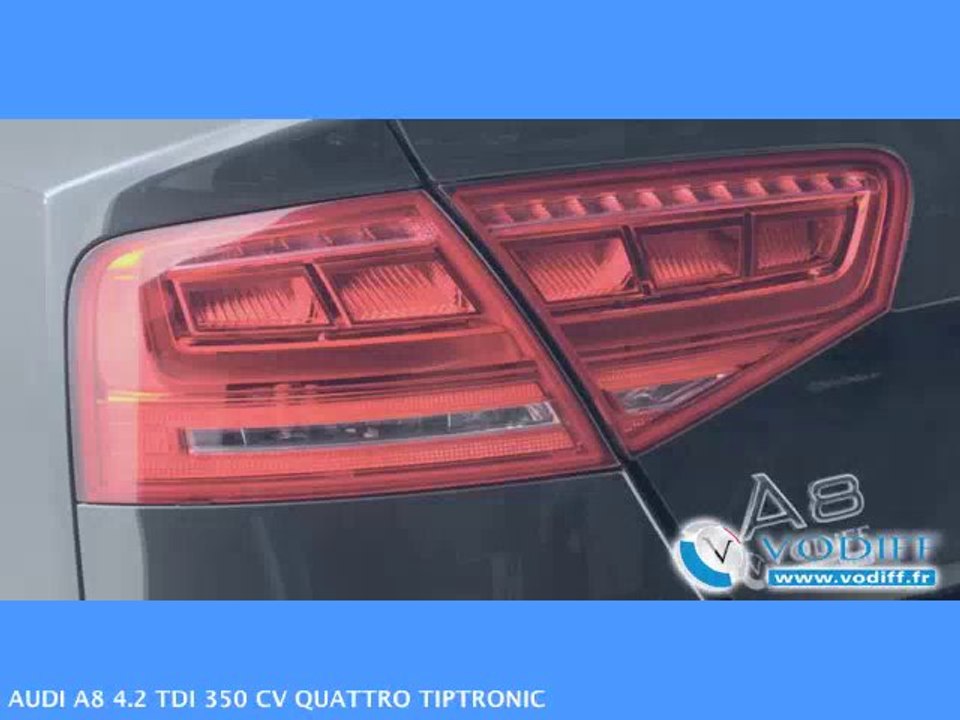 VODIFF : AUDI OCCASION ALSACE : AUDI A8 4.2 TDI 350 CV QUATTRO TIPTRONIC 10 600 km !!
