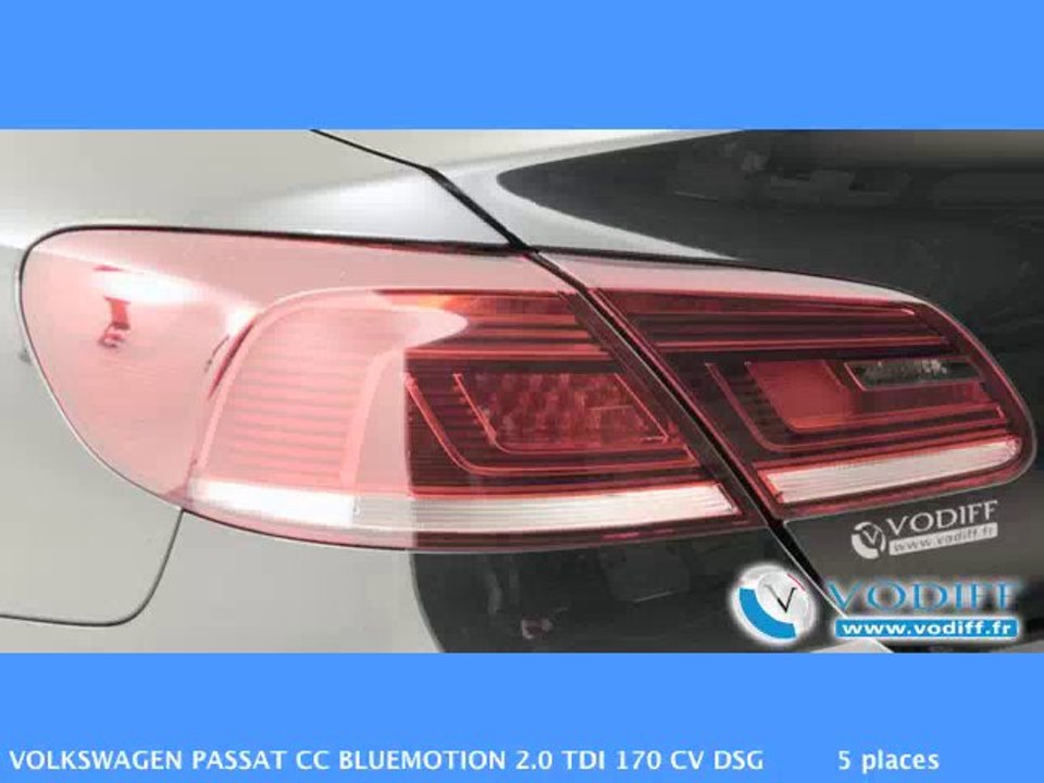 VOLKSWAGEN PASSAT CC BLUEMOTION 2.0 TDI 170 CV DSG 5 places Mod 13 !
