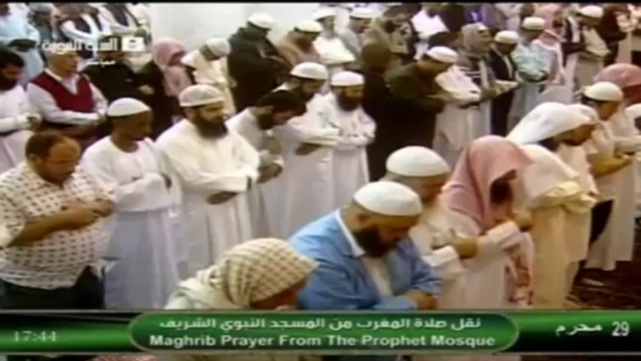 2nd December 2013 Madeenah Maghrib led by Sheikh Hameed