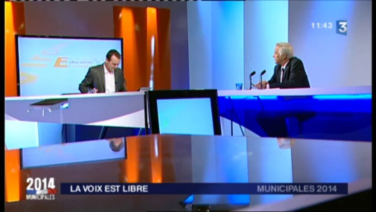 Municipales 2014: le sénateur-maire de Dijon, François Rebsamen, invité de "La voix est libre" samedi 30 novembre 2013