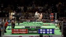 Shane Haste & Mikey Nicholls vs Yoshihiro Takayama & Genba Hirayanagi (NOAH)