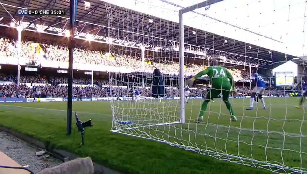 Samuel Etoo vs Everton Home HD 720p 13-14