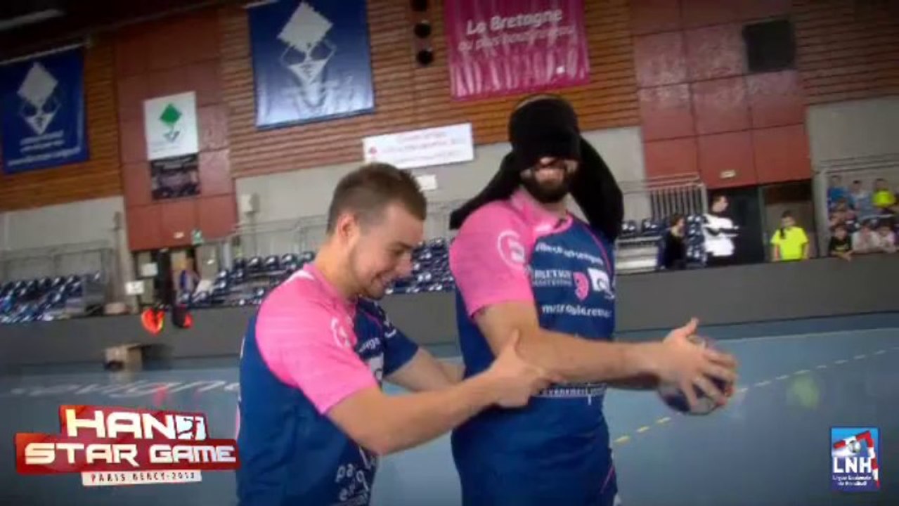 Hand Star Game - Cesson-Rennes - Défi pénalty aveugle