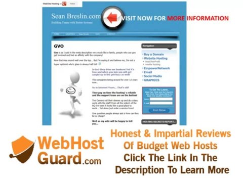 Gvo website hosting and online business tools.
