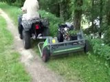 Tondeuse débroussailleuse pour quads TONDOQUAD