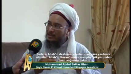 Muhammad Abdul Sattar Khan, Şeyh Nazım El Kıbrisi Hazretleri'nin Singapur temsilcisi