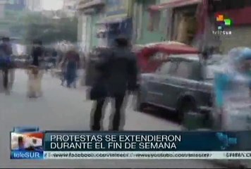 Reprimen protestas contra aprobación de nueva constitución en Egipto