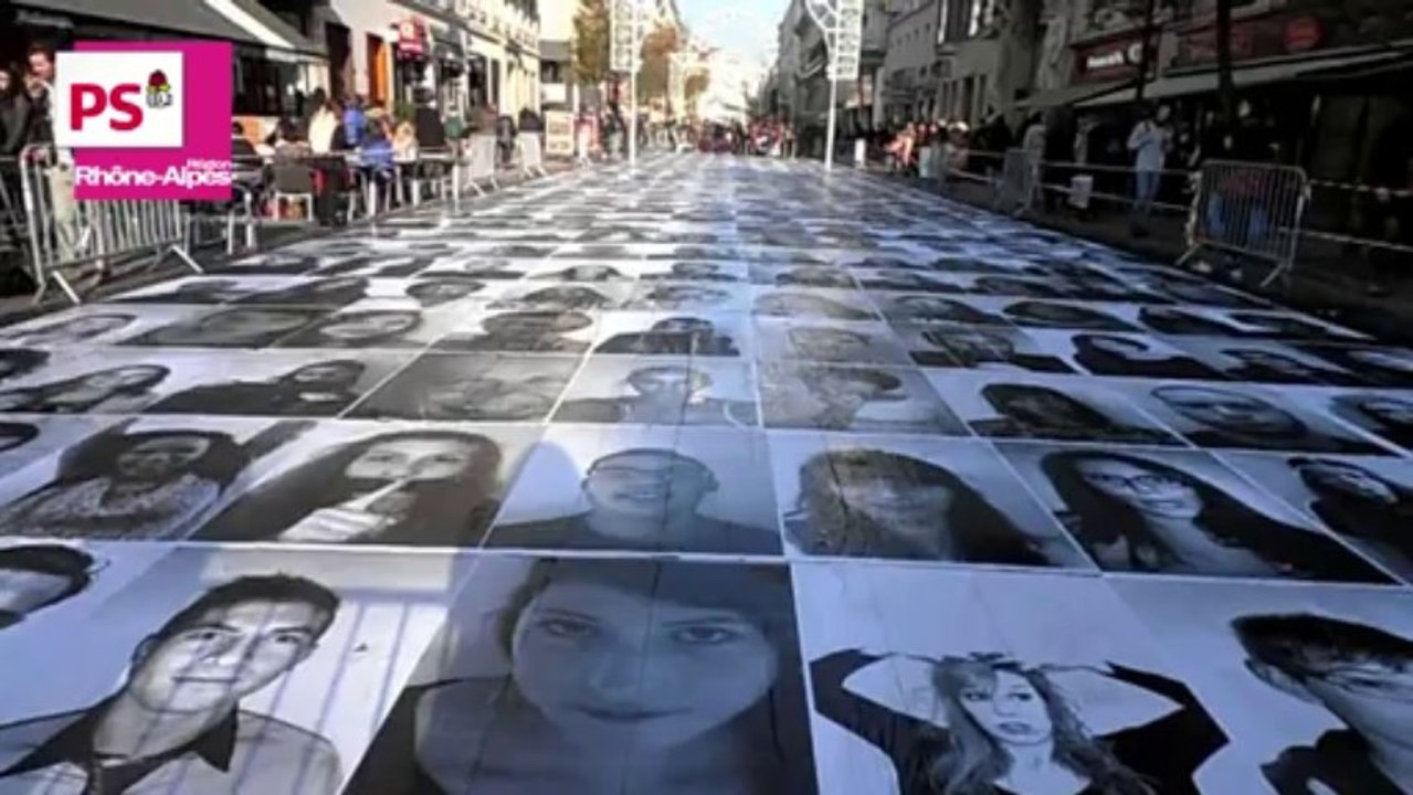 INSIDE OUT Lyon : 2 500 portraits pour commémorer les 30 ans de la Marche