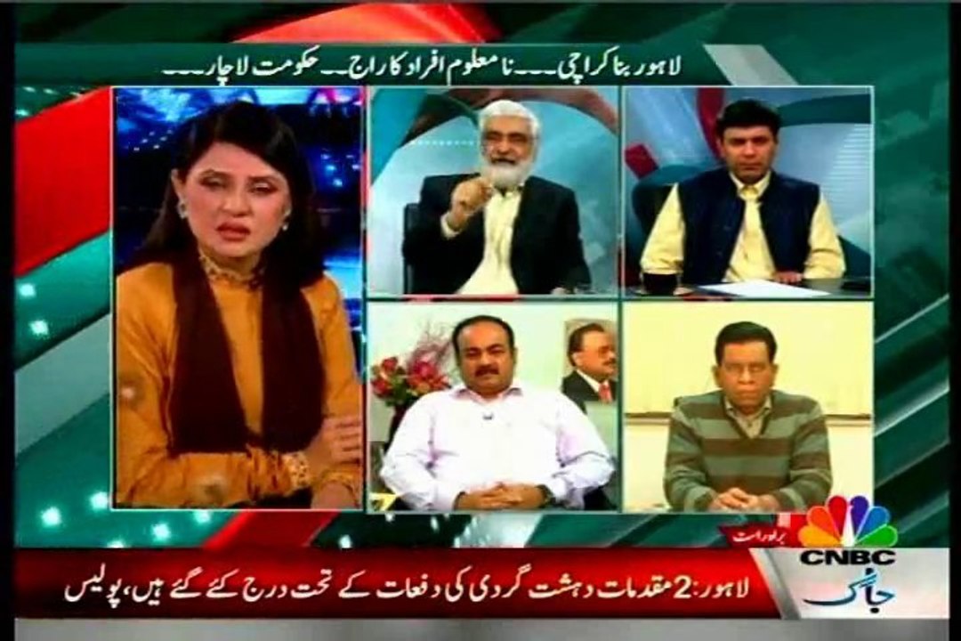 CNBC Hai Koi Jawab Nadia Mirza with Khawaja Izharul Hasan (02 Dec 2013)
