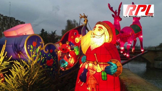 Ouverture du Sentier des Lanternes de Noël à Metz