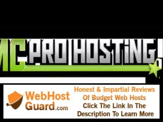 Visit MC pro hosting for reliable server hosting.