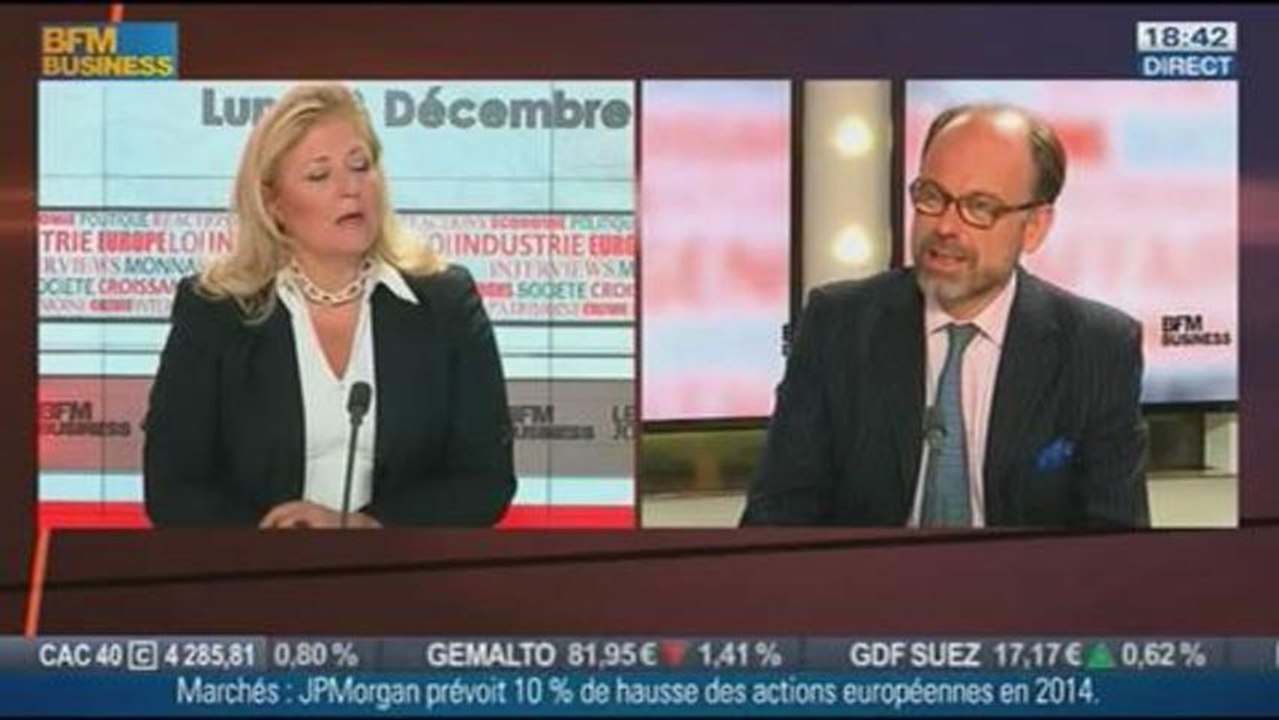 Hervé Mariton et Emmanuel de Rohan-Chabot, dans Le Grand Journal - 02/12 3/4