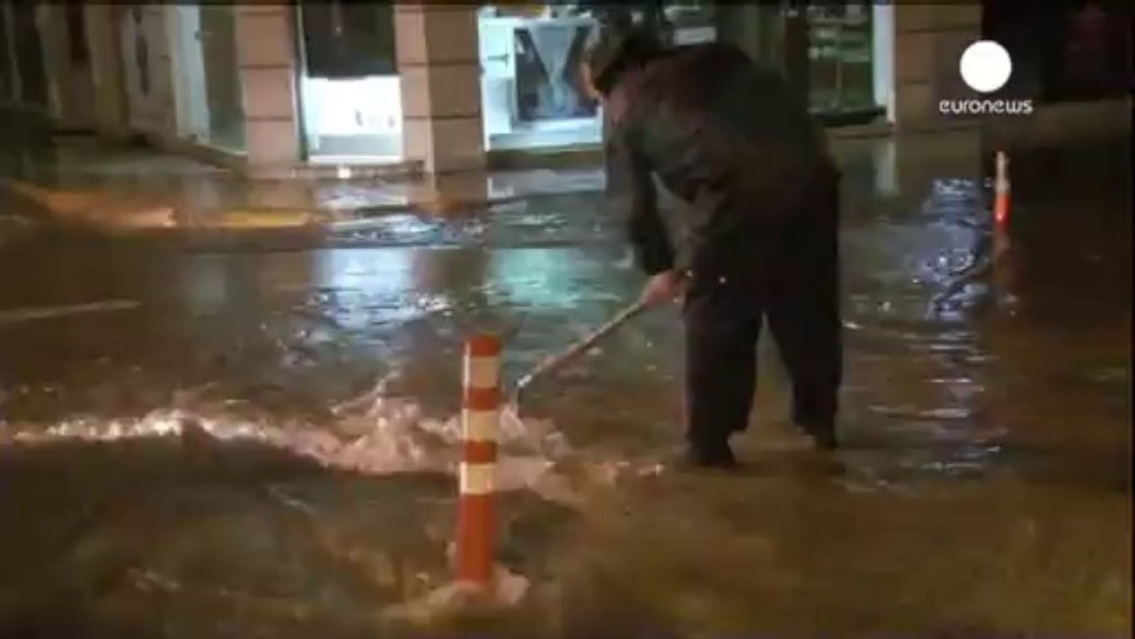 Las intensas lluvias en el Peloponeso dejan 1 muerto y numerosos daños materiales