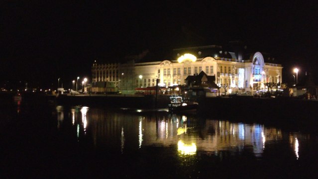 Retour de la pêche à la coquille de la baie de Seine