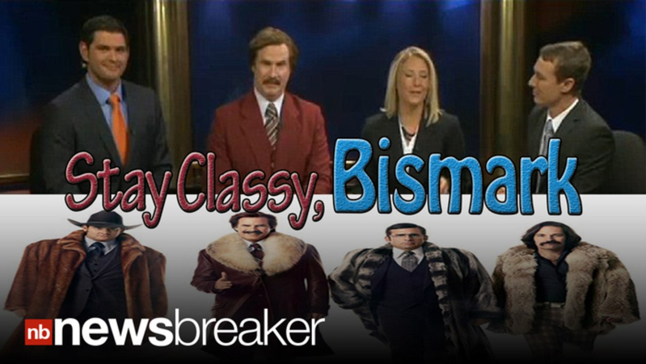 Will Ferrell Visits Local TV Station, Anchors Newscast in North Dakota as Ron Burgundy