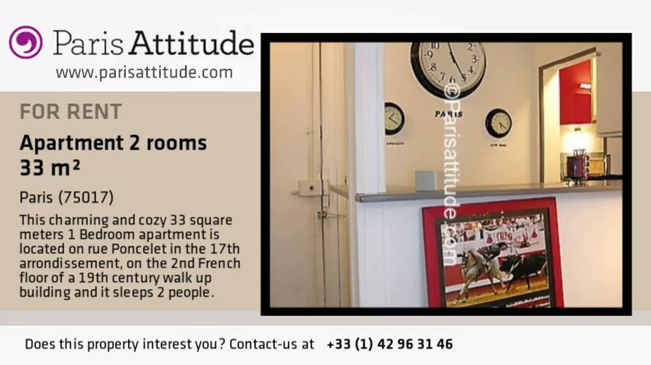 1 Bedroom Apartment for rent - Arc de Triomphe, Paris - Ref. 5067