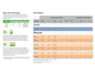 2013 Southeast FiberMax®  & Stoneville®  Cotton Varieties