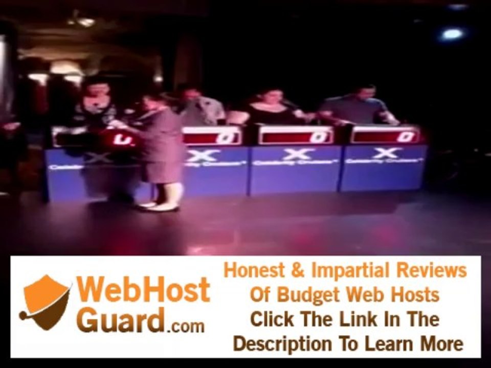 Ashley hosting a game show