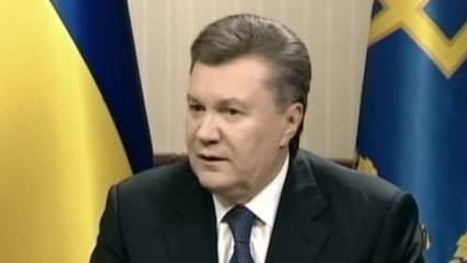 Yanukovich calls for peaceful rallies