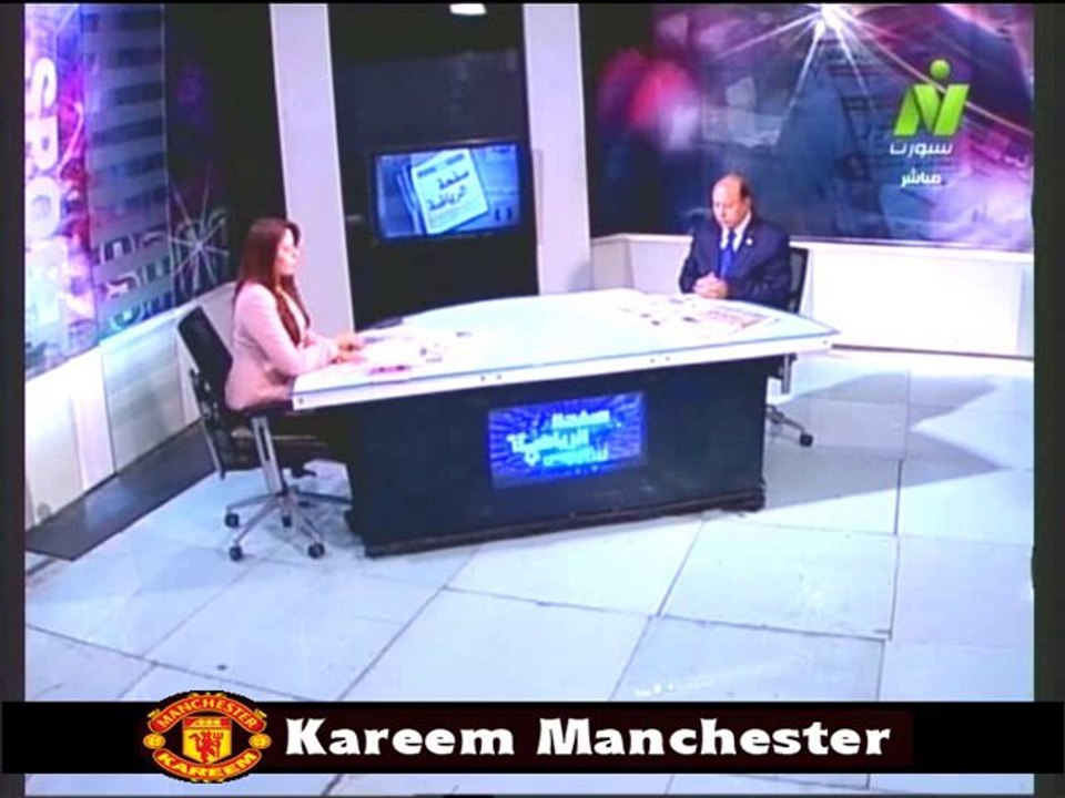 الاعلاميه سها ابراهيم فى صفحه الرياضه مع الناقد الرياضي عصام عبد المنعم 2 ديسمبر 2013