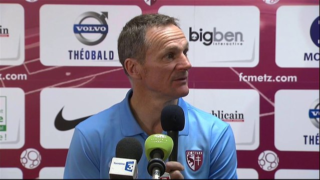 Conférence de presse FC Metz - AJ Auxerre (3-0) : Albert CARTIER (FCM) - Bernard CASONI (AJA) - 2013/2014
