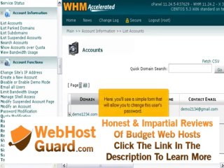 How to change an account&#39;s password in WHM | FastDot Cloud Hosting