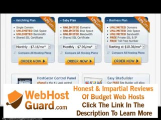 Hosting - Affordable Web - Hostgator