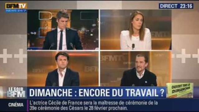 Le Soir BFM: Rapport Bailly: faut-il travailler le dimanche ? - 02/12 2/3