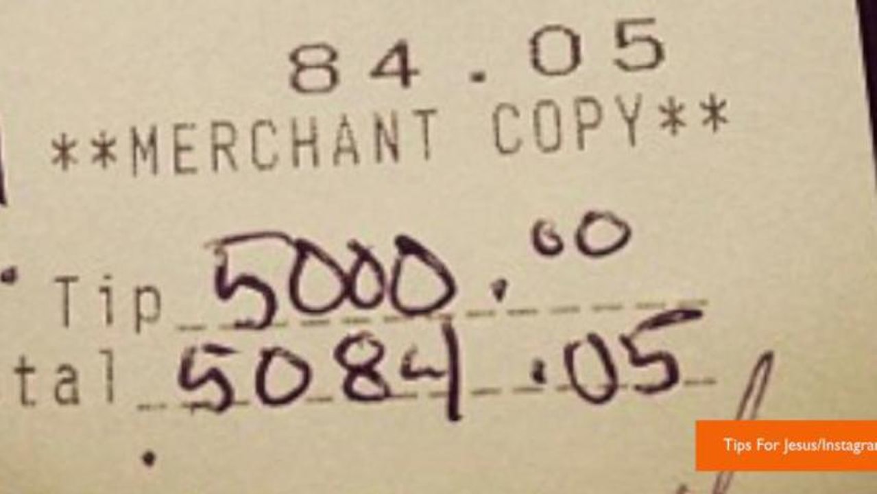 Mystery Restaurant Patron Is Leaving Thousands of Dollars in Tips