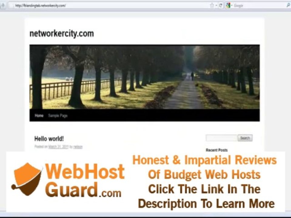 How to create a sub domain using hostgator and install a wordpress blog onto it.