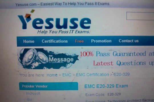 E20-329 Technology Architect Backup and Recovery Solutions Design Exam