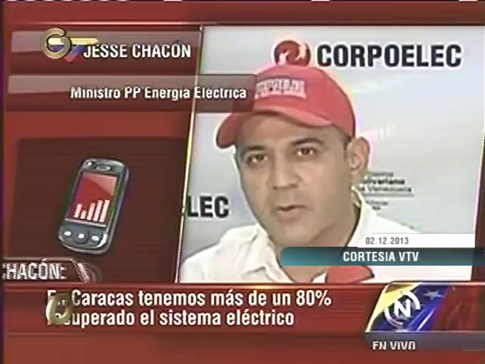 Ministro para la Energía Eléctrica: Investigamos causas de falla eléctrica que dejó sin luz a varios estados del país