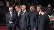 David Beckham Attends Movie Premiere