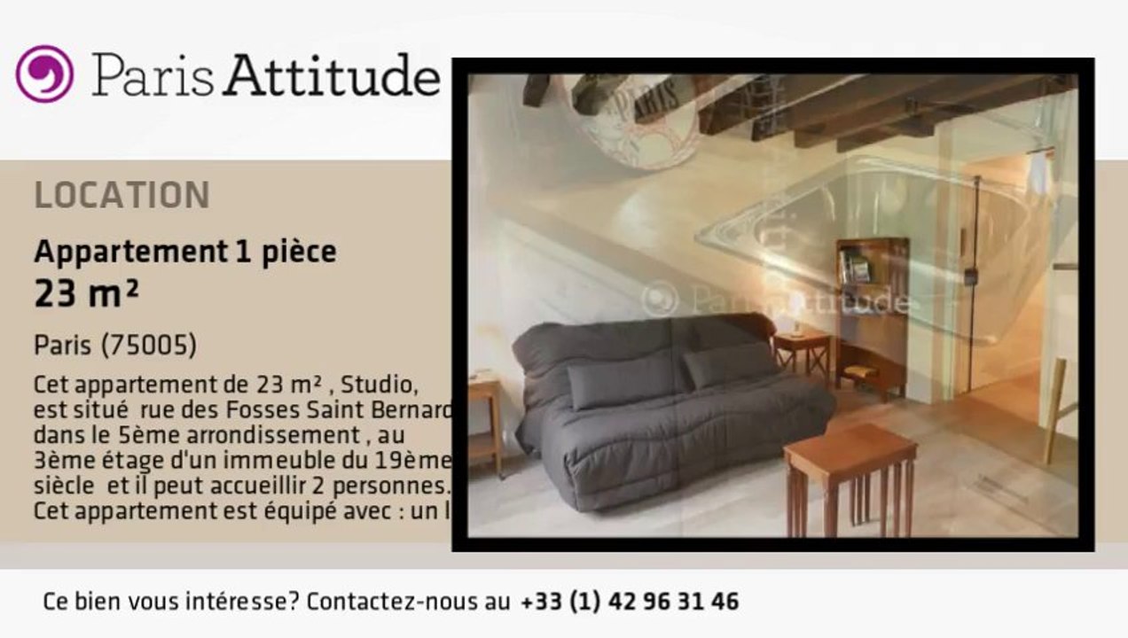 Appartement Studio à louer - Quartier Latin/St Michel, Paris - Ref. 8546