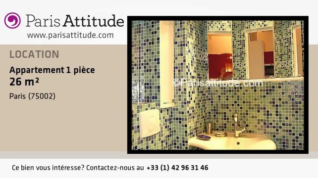 Appartement Alcove Studio à louer - Montorgueil, Paris - Ref. 977