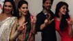 A Starry Evening In Dubai Shahrukh Khan Deepika Padukone And Madhuri Dixit